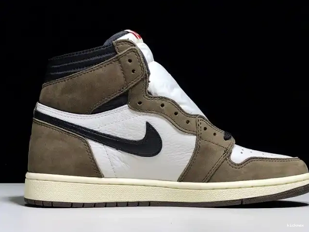 Cheap MAX Retro 1 CD4487 Scott Travis - Air 100 Jordan 'Mocha' x OG High 0621